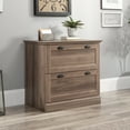 thumbnail image 1 of Sauder Barrister Lane Engineered Wood 2-Drawer Lateral File Cabinet in Salt Oak, 1 of 11