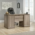 thumbnail image 1 of Sauder Barrister Lane Executive Desk, Salt Oak Finish, 1 of 14