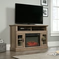 thumbnail image 1 of Sauder Barrister Lane Fireplace TV Stand, for TVs up to 60", Salt Oak Finish, 1 of 17