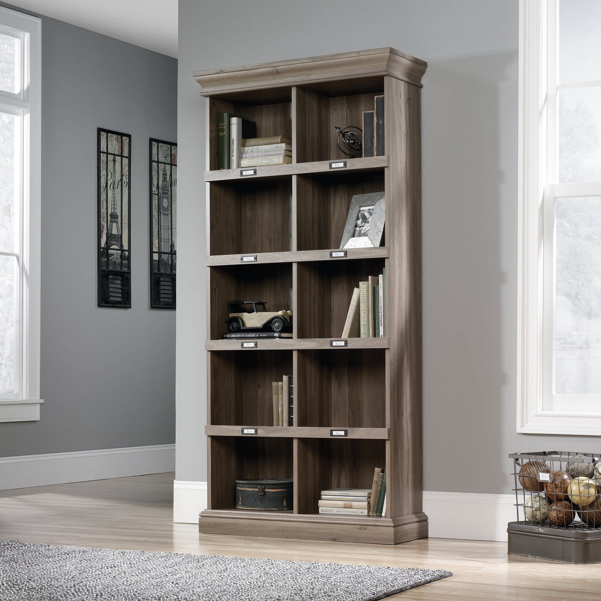 Hale Solid Wood Heritage 3-Tier Barrister Bookcase With