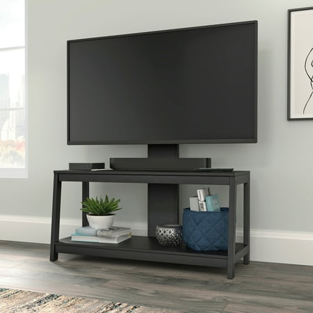 Sauder - Beginnings Tv Stand w/ mount  - Black - Black