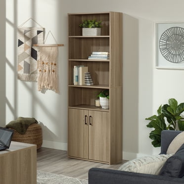Sauder Beginnings 4-Shelf Bookcase, Summer Oak Finish