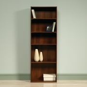 Sauder Beginnings Engineered Wood 5-Shelf Bookcase in Brook Cherry