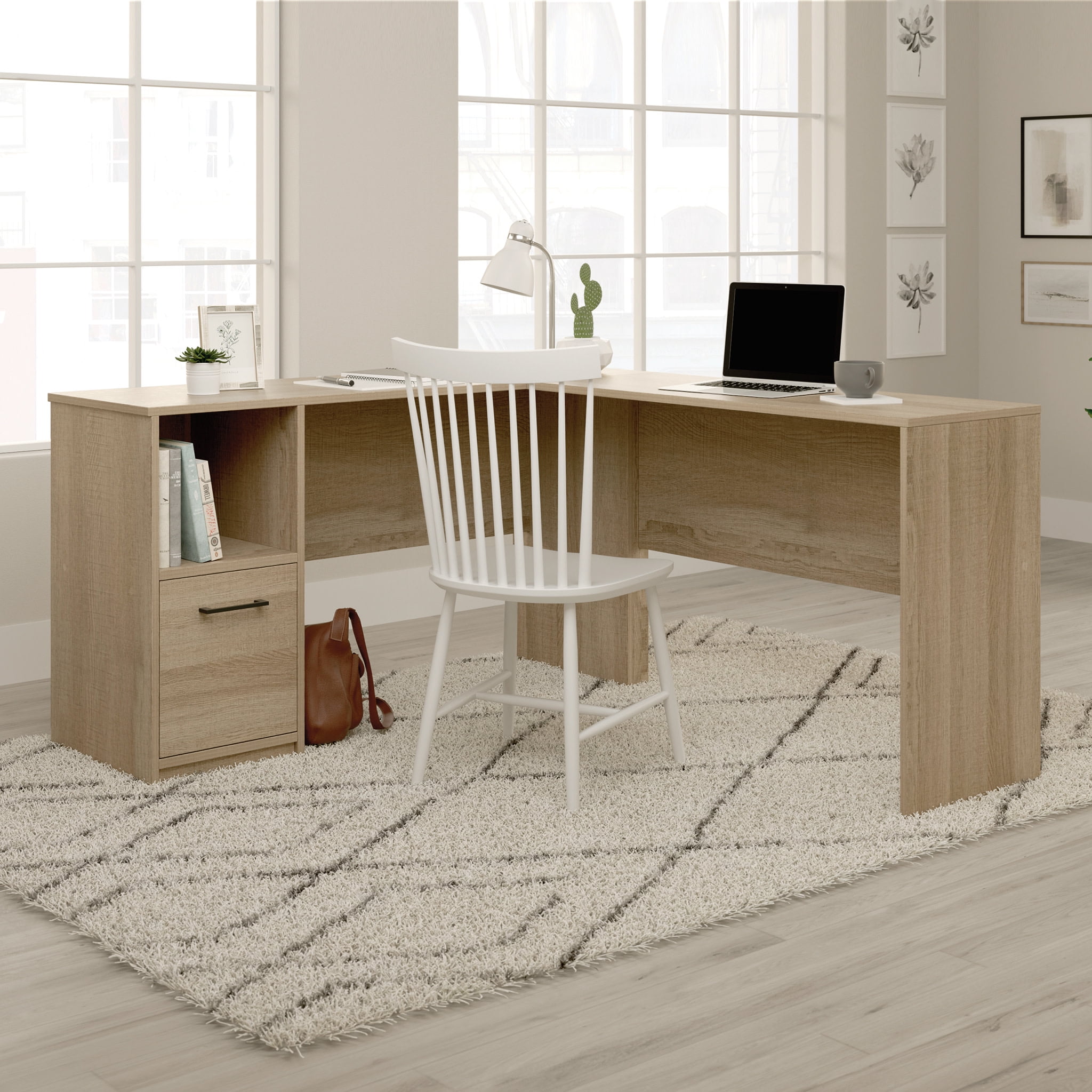Free Shipping! Sauder Summit Station L-Shaped Desk, Laurel Free Shipping! Sauder Summit Station L-Shaped Desk, Laurel