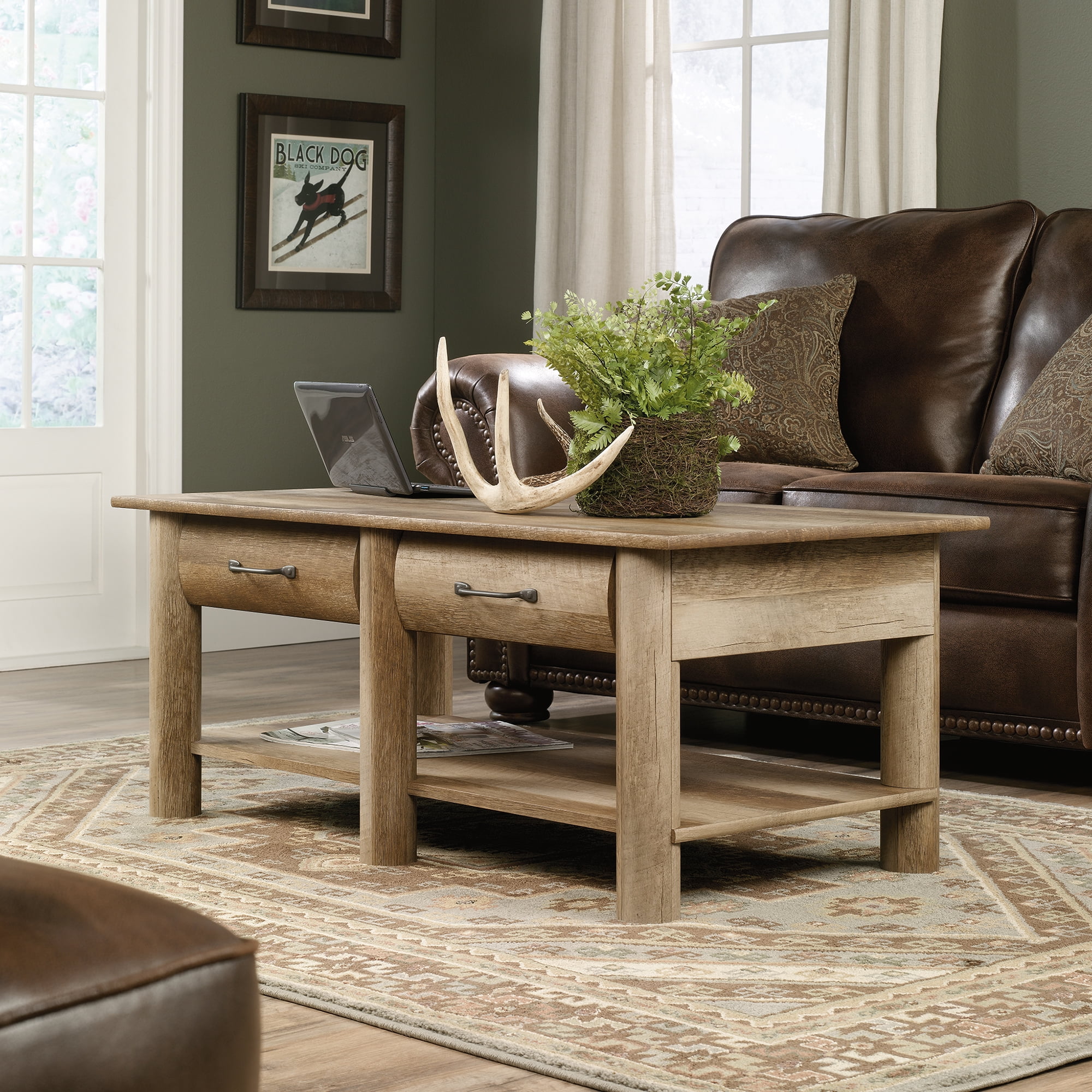 Sauder coffee 2024 table walmart