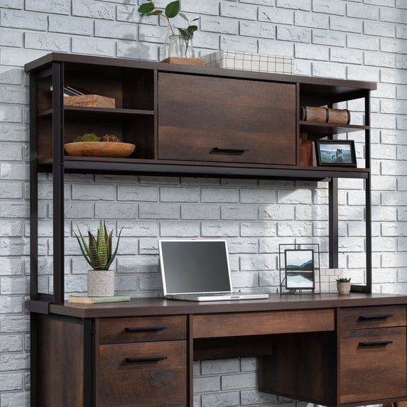 Sauder Briarbrook Hutch, Barrel Oak Finish