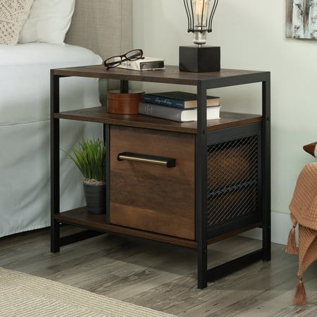 Sauder - Briarbrook Nightstand 3a - Barrel Oak