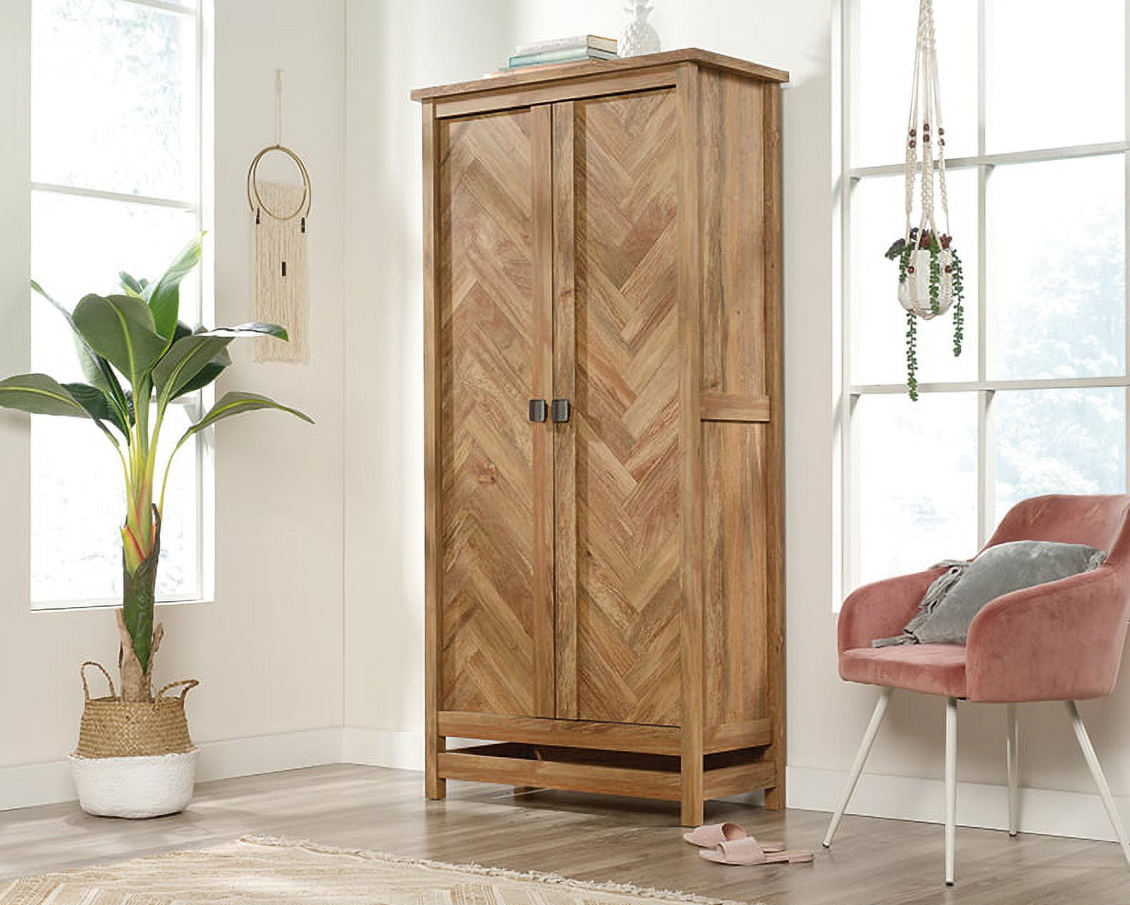Sindoori Mango Freestanding Office Cupboard with Adjustable Shelving