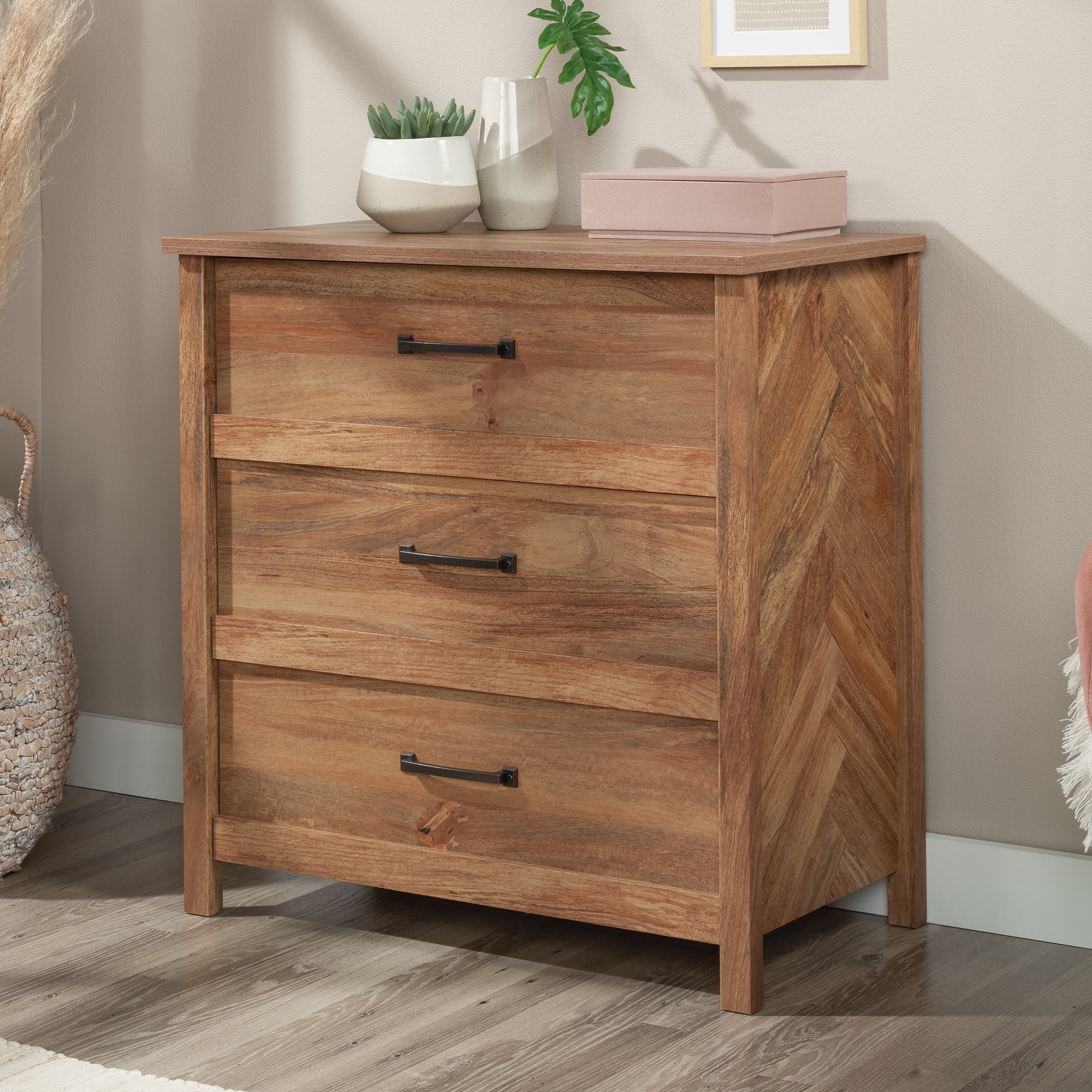 Sauder Cannery Bridge 3-Drawer Chest Furniture, Bedroom Sauder Cannery Bridge 3-Drawer Chest Furniture, Bedroom