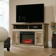 thumbnail image 1 of Sauder Cannery Bridge Fireplace TV Stand for TVs up to 60", Lintel Oak Finish, 1 of 13
