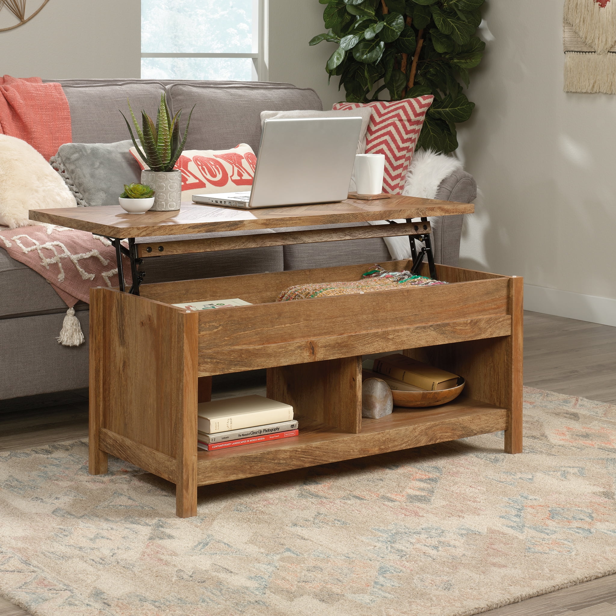 Cannery bridge lift cheap top coffee table