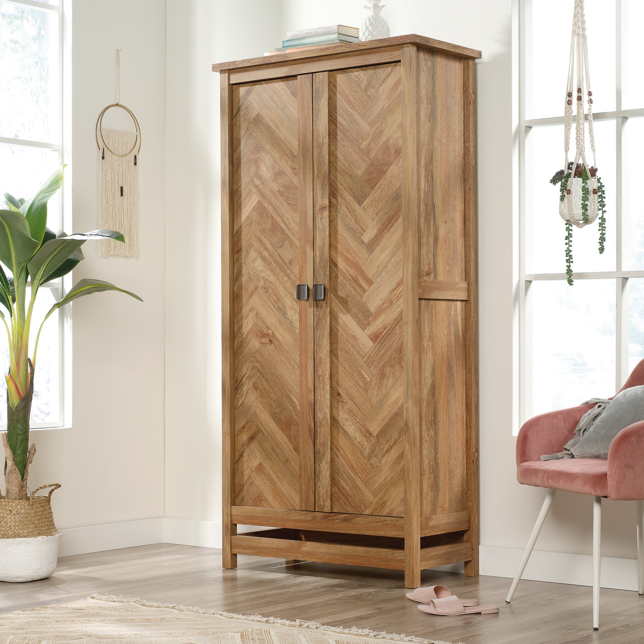 Sindoori Mango Freestanding Office Cupboard with Adjustable Shelving