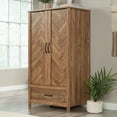 thumbnail image 1 of Sauder Cannery Bridge Wardrobe/Armoire Cabinet with Drawer, Sindoori Mango Finish, 1 of 14