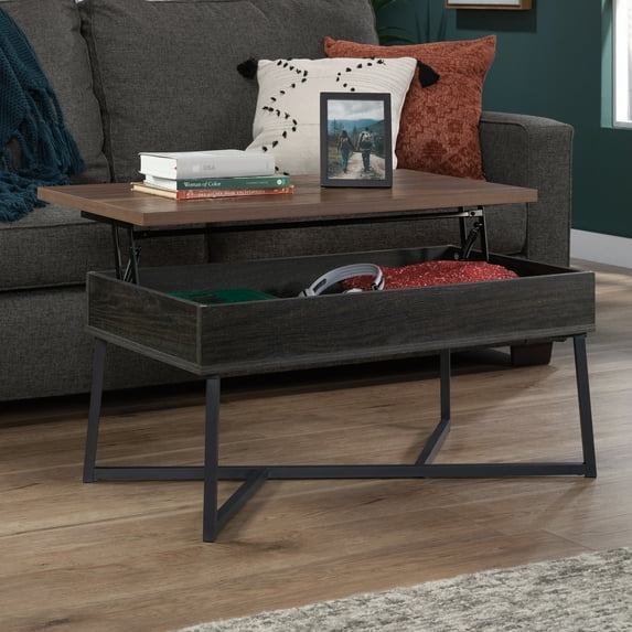 Sauder Canton Lane Lift-Top Coffee Table, Brew Oak Finish