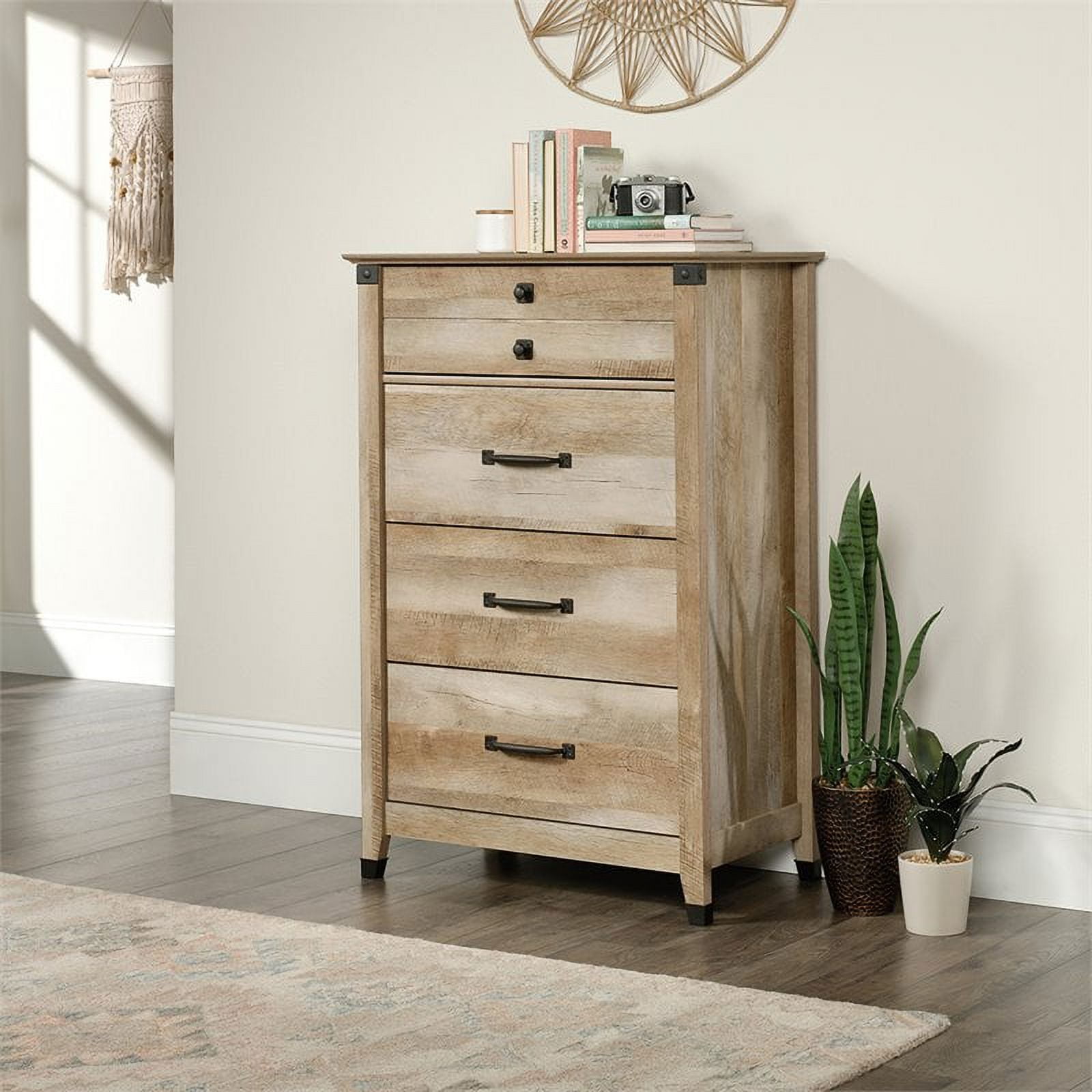 Sauder carson forge 4 drawer chest deals