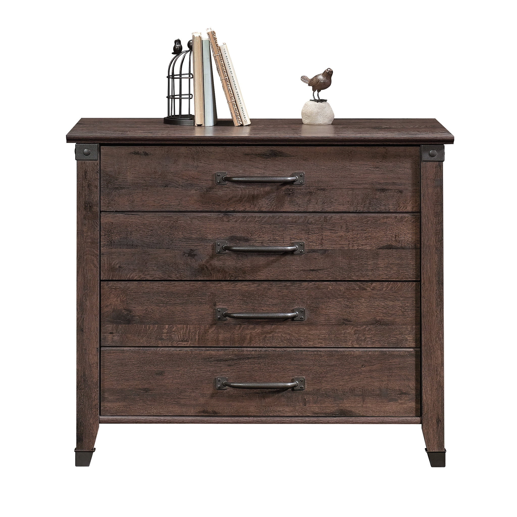 Sauder Carson Forge Lateral File Coffee Oak Finish