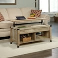 Sauder Carson Lift Top Coffee Table, Lintel Oak Finish