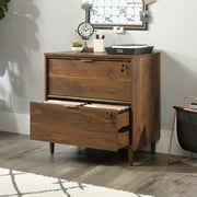 Sauder Clifford Place Lateral File Cabinet, Grand Walnut Finish