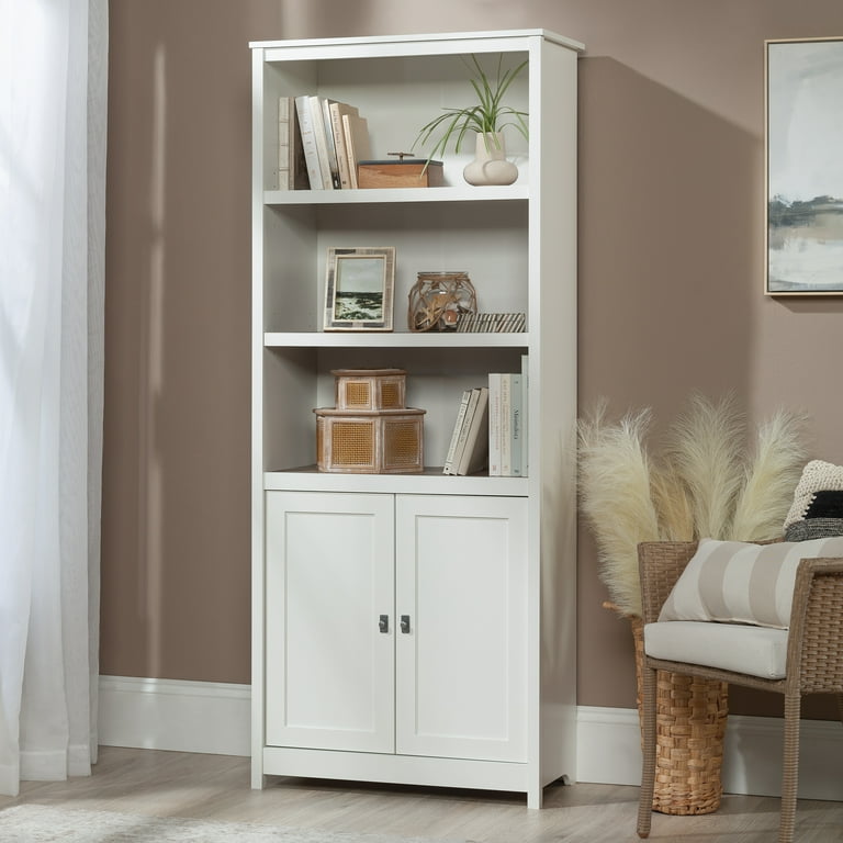Sauder Cottage Road 3-Shelf Bookcase, Soft White Finish - Walmart.com