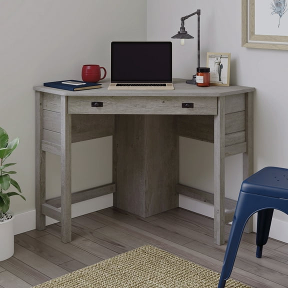 Sauder Cottage Road Corner Desk, Mystic Oak Finish