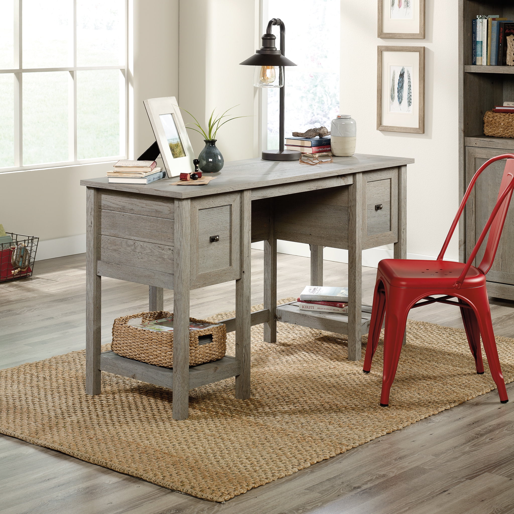 Sauder Cottage Road Desk Mystic Oak