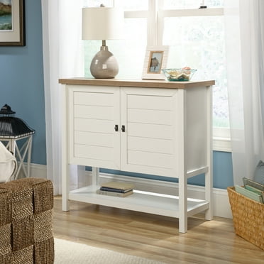 Sauder Cottage Road Storage Cabinet, Soft White Finish