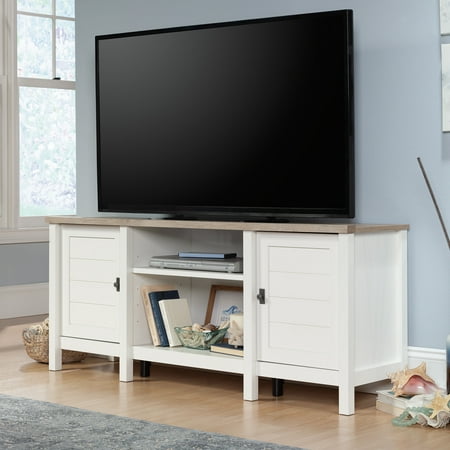 Sauder - Cottage Road 59" Credenza -Glacier White - Soft White