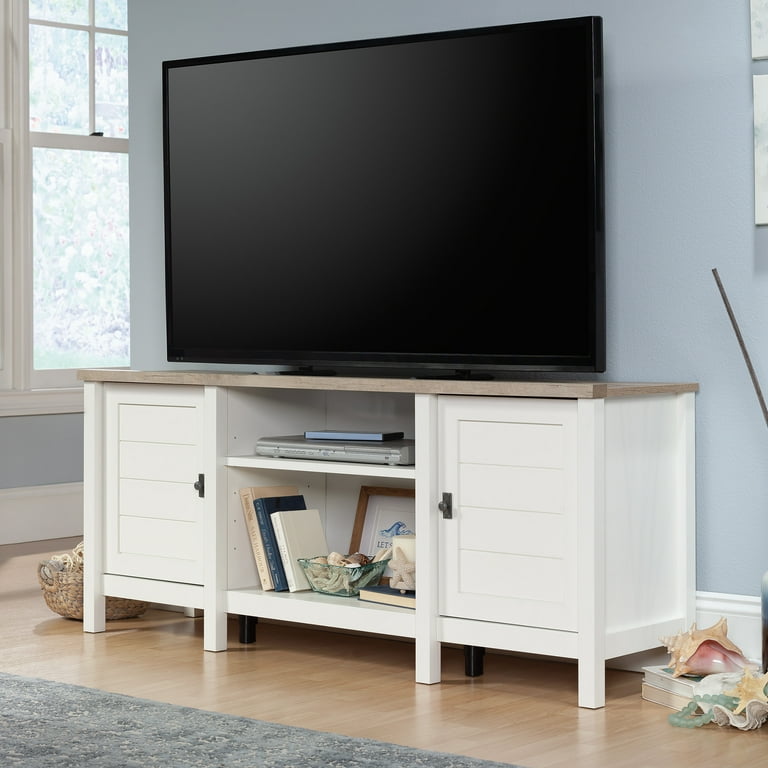 Sauder Cottage Road Credenza in Soft White