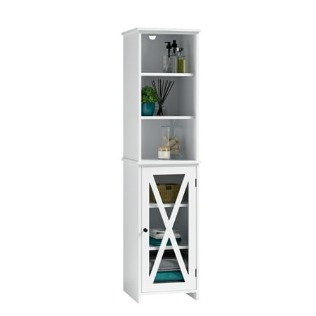 Sauder - Cottage Road Bathroom Linen Tower - White