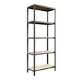 thumbnail image 1 of Sauder Curiod Tall Bookcase, Charter Oak Finish, 1 of 8