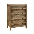 thumbnail image 1 of Sauder Dakota Pass Engineered Wood 4-Drawer Bedroom Chest in Craftsman Oak, 1 of 10