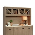 thumbnail image 1 of Sauder Dixon City Engineered Wood Large Hutch in Brushed Oak Finish, 1 of 4