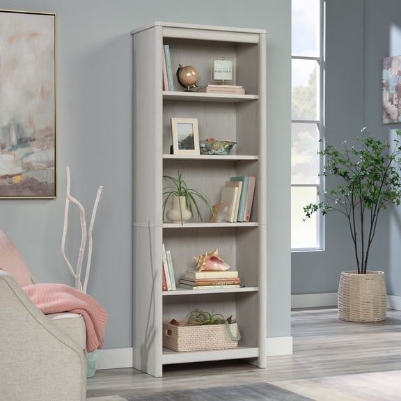 Sauder Dover Edge 3-Adjustable Shelves Bookcase in Glacier Oak