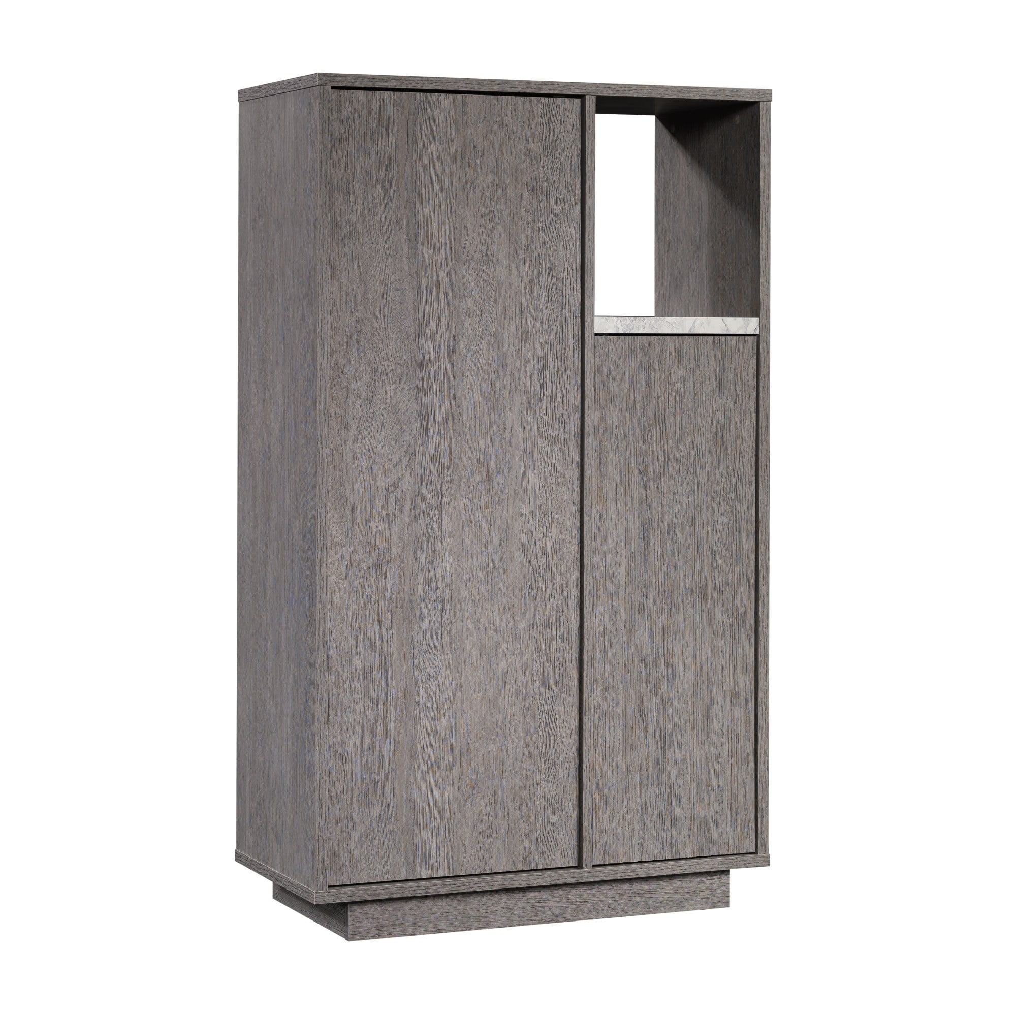 Sauder East Rock Engineered Wood Storage in Ashen Oak