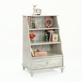 Sauder Eden Rue Accent Bookcase, White Plank Finish