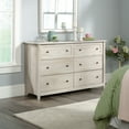 thumbnail image 1 of Sauder Edge Water 6 Drawer Dresser, Chalked Chestnut Finish, 1 of 14