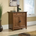 thumbnail image 1 of Sauder Edge Water Accent Cabinet, Auburn Cherry, 1 of 10