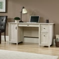 thumbnail image 1 of Sauder Edge Water Computer Desk, Chalked Chestnut Finish, 1 of 13