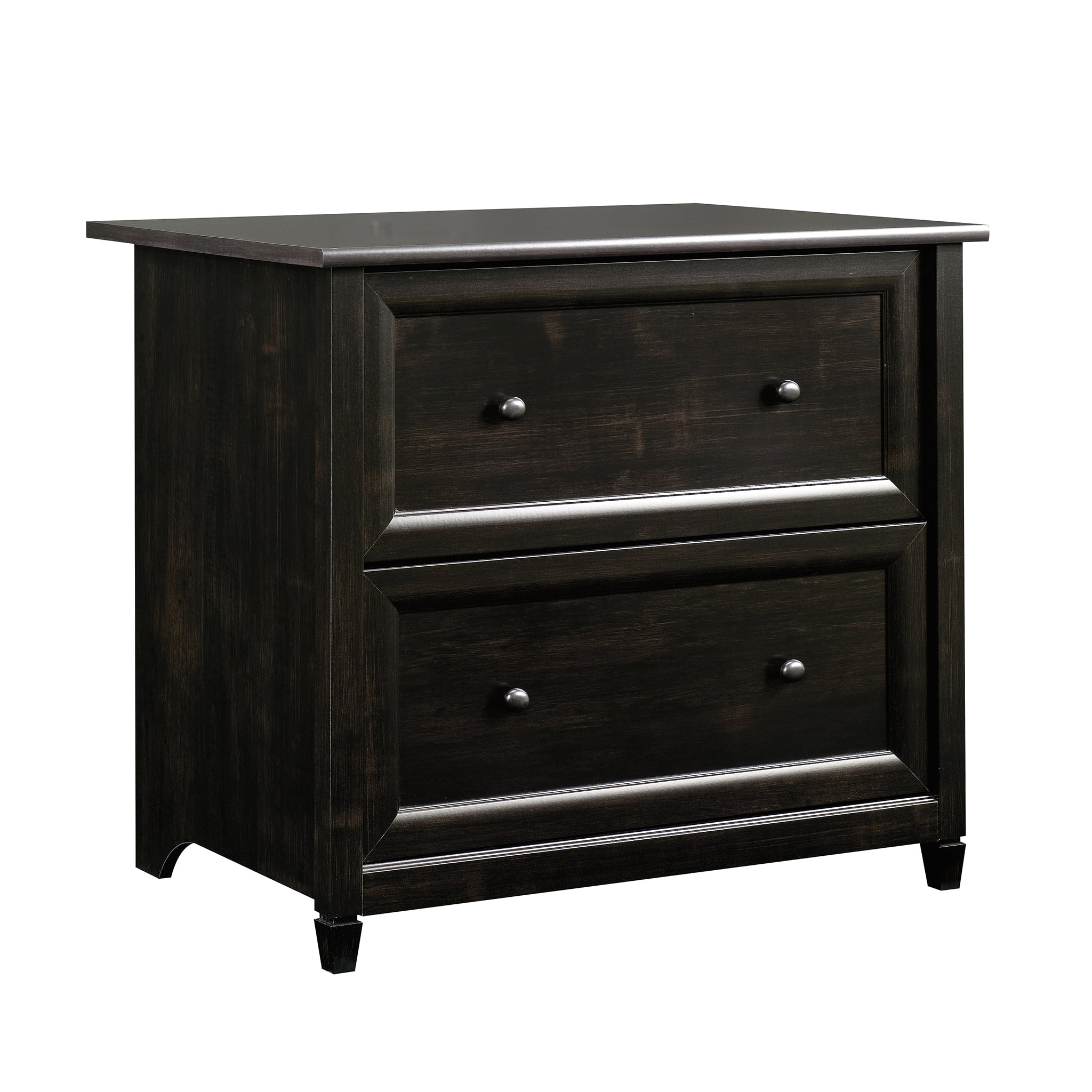 Sauder Edge Water Lateral File Estate Black Finish Walmart