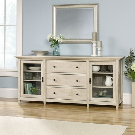 Sauder - Edge Water Collection TV Cabinet for Most TVs Up to 70" - Chalked Chestnut