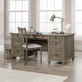 thumbnail image 1 of Sauder Hammond Executive Desk, Emery Oak Finish, 1 of 13