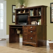 Sauder Harbor View Computer Desk with Hutch, Curado Cherry Finish