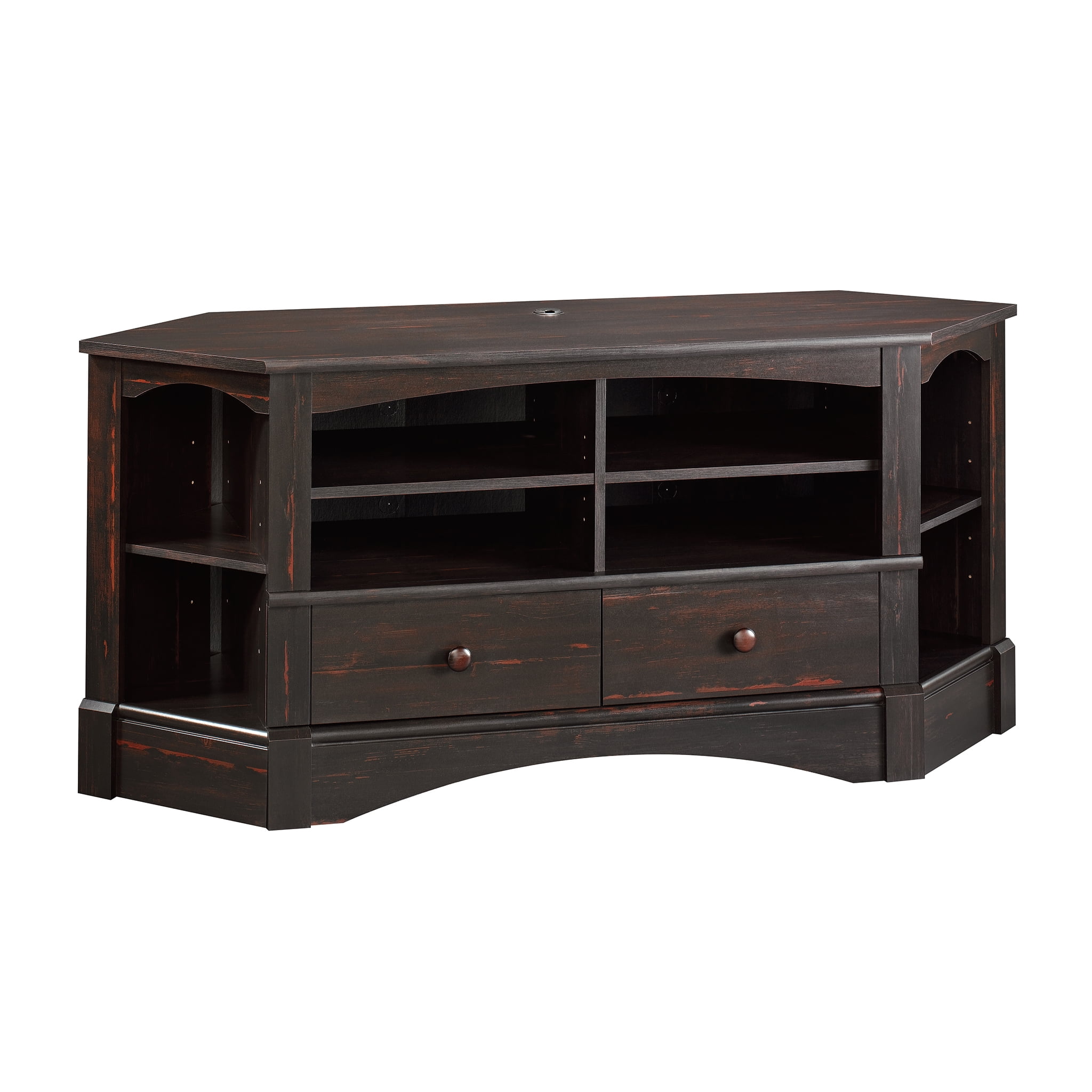 Sauder harbor view corner on sale entertainment credenza