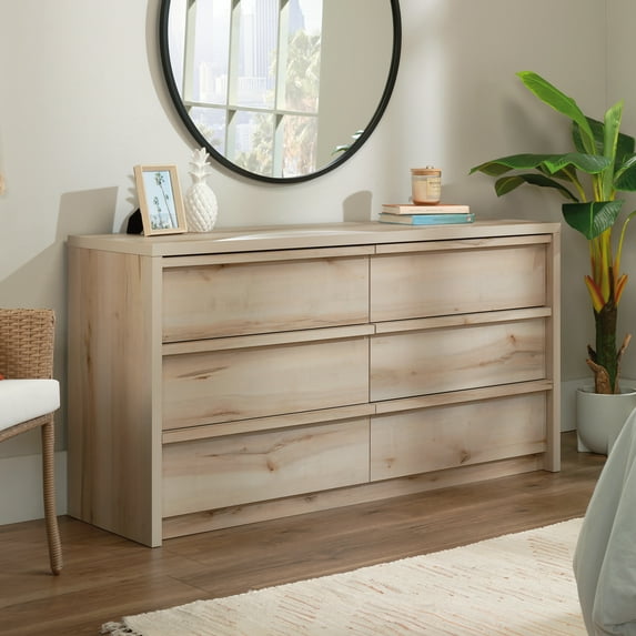 Sauder Harvey Park Bedroom Dresser, Pacific Maple Finish