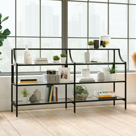 Sauder - Harvey Park Console Table - Black