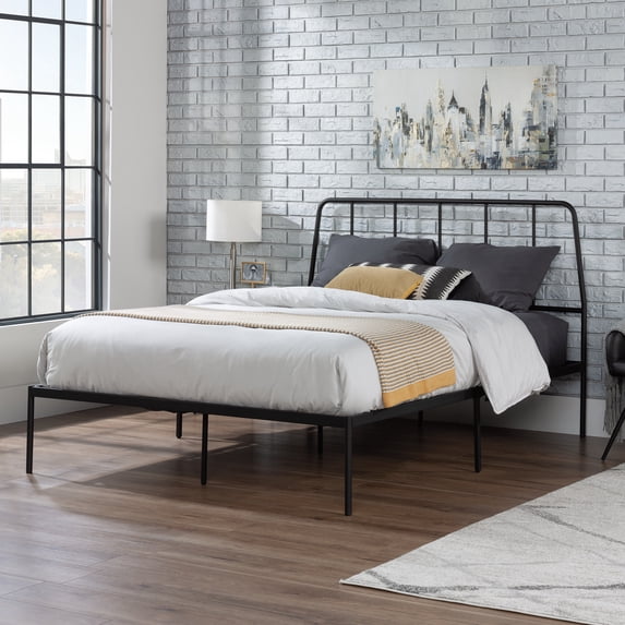 Sauder Harvey Park Queen Platform Bed Bf 3a