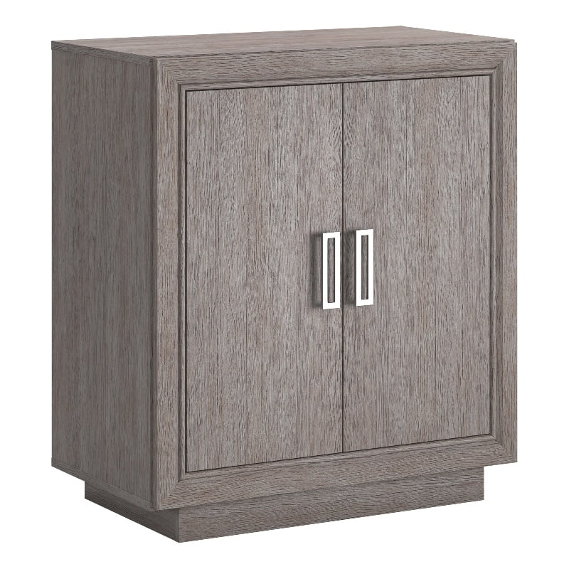 Ashen Oak 2-Door Adjustable Shelf Office Cabinet