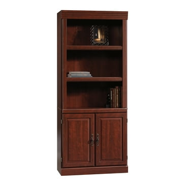 Sauder Heritage Hill 5-Shelf Bookcase, Classic Cherry Finish