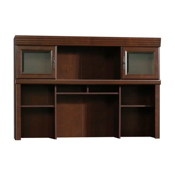 Sauder Heritage Hill Computer Hutch, Classic Cherry Finish