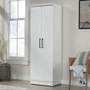 Sauder HomePlus 2-Door Storage Cabinet, Soft White Finish